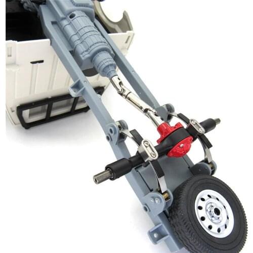 Metal Rear Axle Assembly Drive Shaft Kit for WPL D12 RC Truck Car Repair Tool Accessories Parts