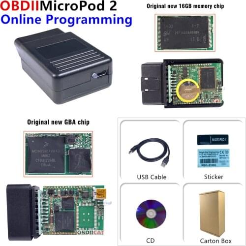 Multi-Languages Online Programming MicroPod2 V17.04.27 Professional Diagnostic for Chrysler F-iat Jee-p Dodg-e Scan DRBIII