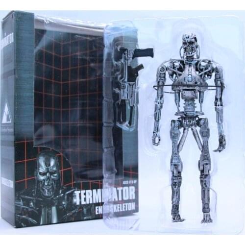 NECA Movie The Terminator T800T1000 Endoskeleton PVC Action Figure Collectible Model Toy