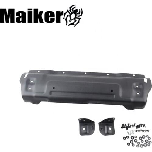 Maiker 10th anniversary skid plate for Jeep Wrangler JL 2018 front bumper lower air dam