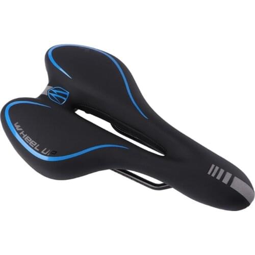 Practical Bike Saddle Reflective Shock Absorbing Hollow Breathes Softness Bicycle Saddle Mountain Bike Seat Cycling Equipment