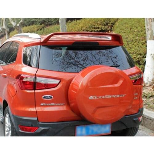 RQXR new style unpainted ABS tail wing roof visor rear spoiler for ford ecosport