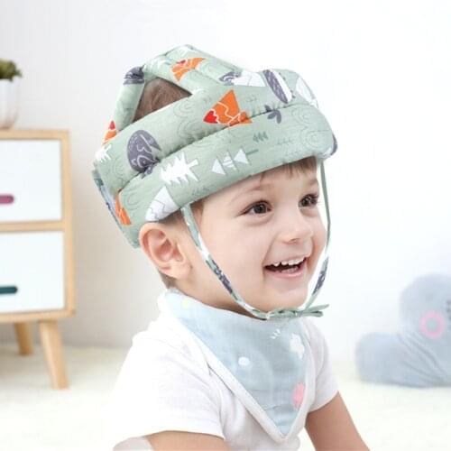 Toddler Infant Safety Helmet Baby Hat Helmets Learn to Walk Hat Baby Protective Play Helmet Soft Comfortable Harnesses Cap