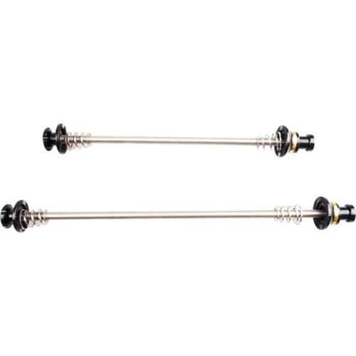 1pair Road Bike Quick Release Skewers Bicycle 100/130mm Titanium Alloy Cycling Fixing Front Rear Bearings Hub Fast Release Lever