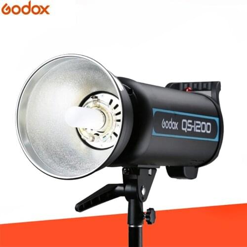 Godox QS-1200 QS1200 1200Ws Photo Studio Flash Strobe Light Lamp Godox Studio Flash Strobe Head 110V 220V