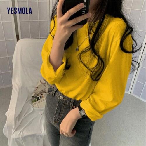Женские базовые футболки YESMOLA China At AliExpress
