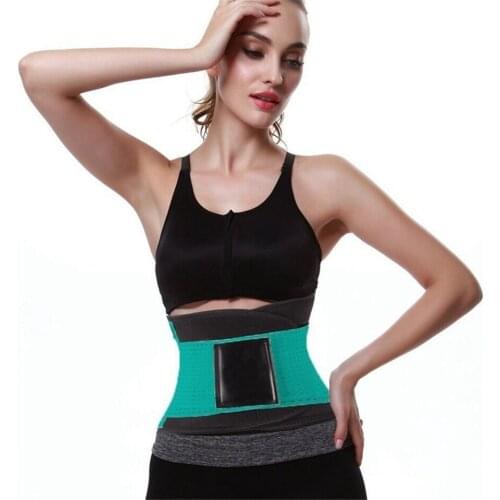 Female Sports Underwear Neoprene Waist Trainer Weight Loss Cincher Body Shaper Tummy Control Strap Slimming Fitness Belt