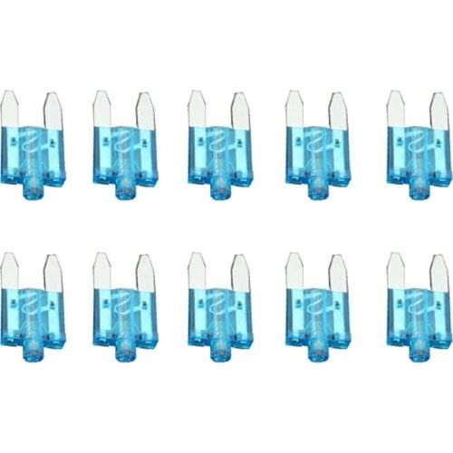 10 PCS 15A Small Fuse inserts car insurance tablets small fuse with lamp car inserts fuse