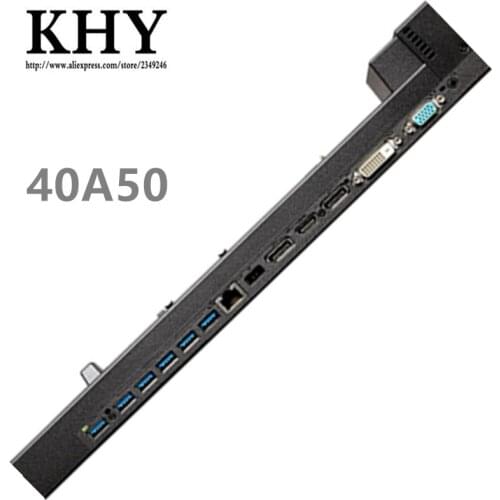 40A50 ThinkPad Pro Dock Port replicator para ThinkPad P70 P71 P50 P51 04W3955 00HM626 00HM627