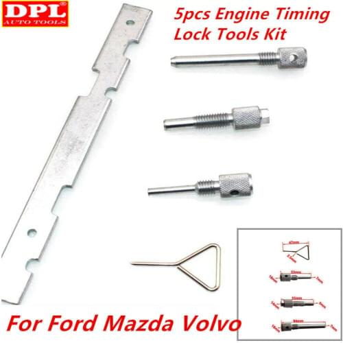 5Pc Timing Lock Tool Camshaft Cam Fit For Ford Mazda Fiesta Volvo Puma Focus Engine