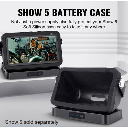 Battery Base for Echo show 5 Portable charger for Echo show 5 holder Rechargeable Backup Battery Echo show 5 Portable case