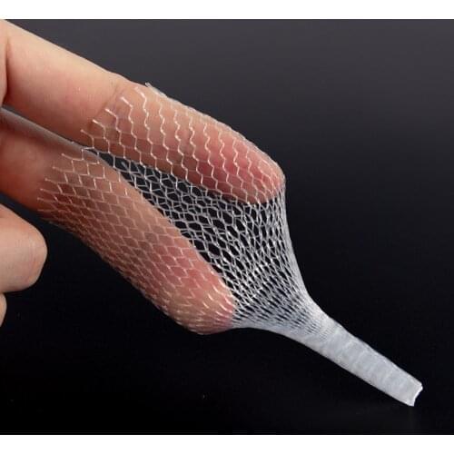 Anmor 50PCS /Lot Protectors Makeup Brushes Protector For Brush Collection High Quality Protective Cover Elastic Net Guard