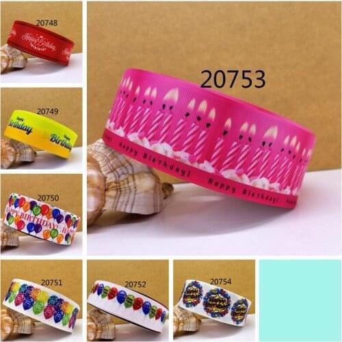 Free shipping 2018 new arrival 50yards cartoon printed grosgrain ribbons 20753