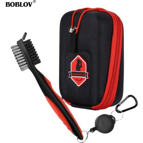 BOBLOV Golf Rangefinder Case EVA Hard Cover for Bushnell Tectectec Nikon Callway Rangefinders Bag Golf Club Brush