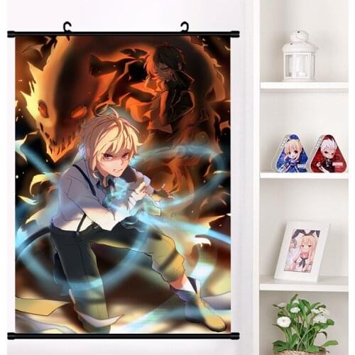 Anime Bungo Stray Dogs Nakajima Atsushi Kyouka Izumi Wall Scroll Mural Poster Wall Hanging Poster Otaku Home Decor Collect Gift