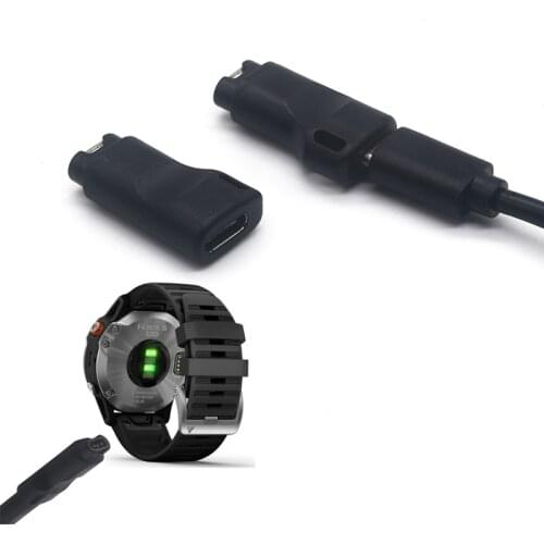 Type C USB Cable Charger Adapter for Garmin Fenix 5/5S/5X Plus Instinct 6/6S/6X Pro Venu SQ Vivoactive 4/4s/3 945 935 645 245 45