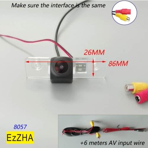For Skoda Octavia II 2 Combi (1Z) 2004-2013 CCD HD Car Camera Rear View Backup Cameras Reverse Parking Camera Mount Fisheye Nigh