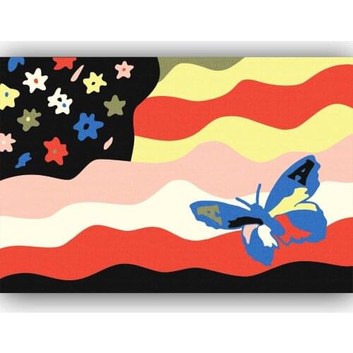 New The Avalanches Pop Rock Music Flag-Silk Art Poster Wall Sicker Decoration Gift