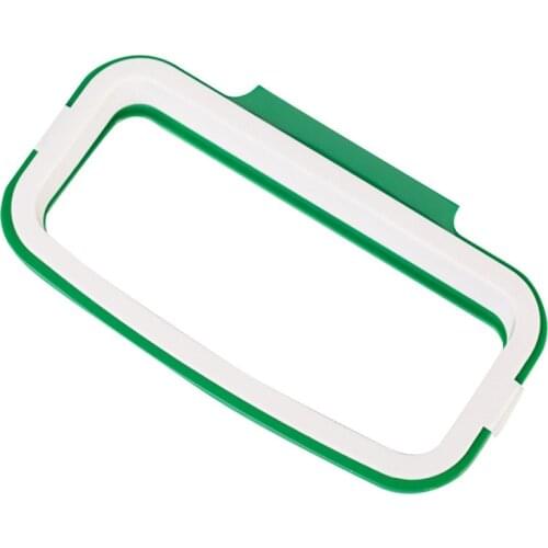 JOYLIVE Hanging Kitchen Cabinet Garbage Rack Back Door Closet Trash Rack Garbage Storage Garbage Bag Stand