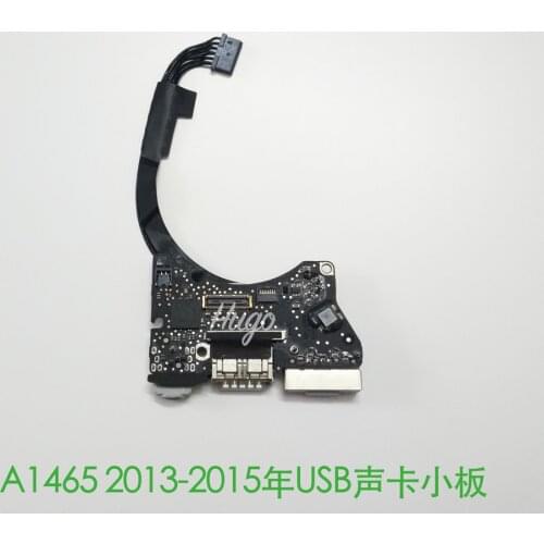 DC Power Jack with cable For Apple Macbook Air 11" A1465 2012 2013 2014 2015 laptop USB Sound card audio DC-IN Flex Cable