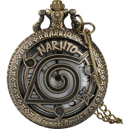 Vintage Bronze Whistle Shaped Hollow Aolly Quartz Pocket Watch Chain Necklace Pendant Retro FOB Clock Gifts with Star Accessory