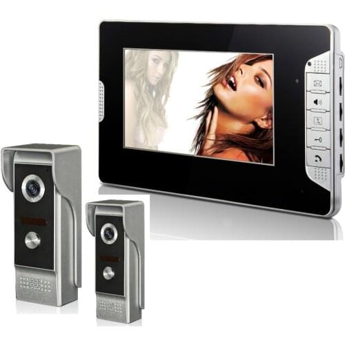7"Video Door Intercom Indoor Monitor Interphone For Villa Private Home Security Home Security Video Doorphone Doorbell