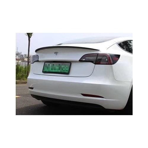 RQXR ABS Rear Wing Rear Trunk Rear Spoiler for Tesla model 3 top quality unpainted