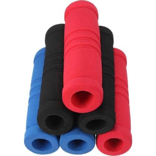1 Pair Anti-Slip MTB Mountain Bike Racing Bicycle Cycling Handle Bar Foam Sponge Grip Cover Non-slip Cycling Soft Handlebar