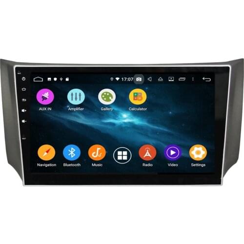 10.1" 6 Core Android 9.0 Car Multimedia Player For Nissan Sylphy 2012-2015 Car Radio 1024*600 Audio PX6 Stereo 4G+64G DSP GPS