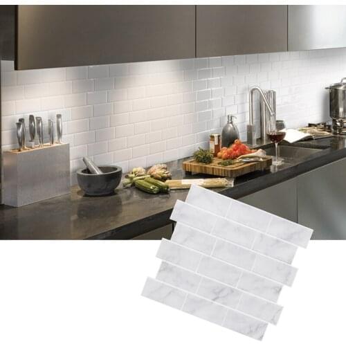 3D Imitation Brick Gray Wall Stickers DIY Self-Adhesive Waterproof Wallpaper For Living Room TV Background Counter Decoration