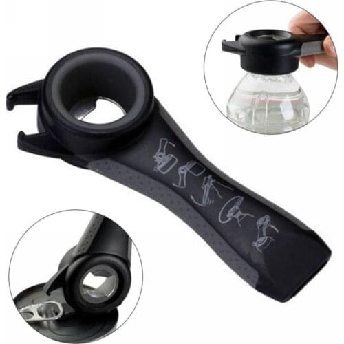 5 in 1 Multifunction Stainless Steel Opener Bottle Can Opener Beer Opener Easy Manual Jar Opener Kitchen Tool