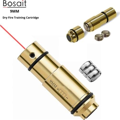 9mm Dry Fire Training Laser Cartridge 9mm Laser for Shooting Simulation 9mm