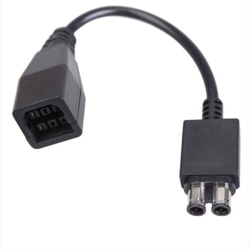 AC Power Supply Transfer Charger Cable Charging Adapter Cord Converter for Microsoft Xbox 360 Flat to Xbox360 Slim Game Console