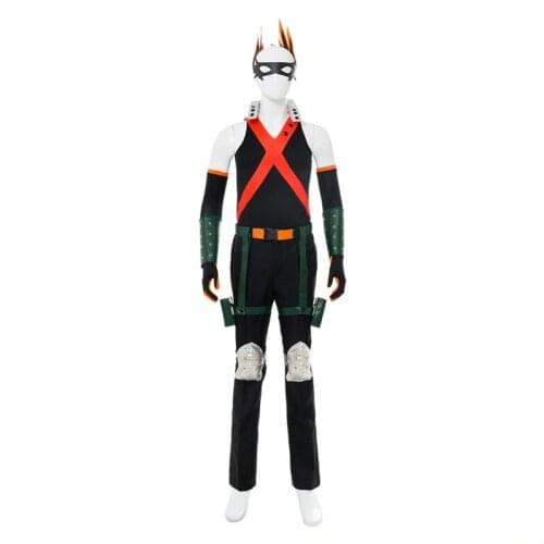 Anime My Hero Academia Cosplay Costumes Katsuki Bakugou Role Play Costume Men Women Halloween Carnival Party Uniform Costumes