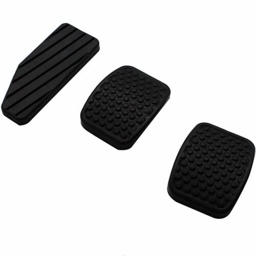 Car accessories Brake Clutch Accelerator Pedal Pad for SUZUKI Swift Samurai Sidekick Vitara Tracker(3-piece set)