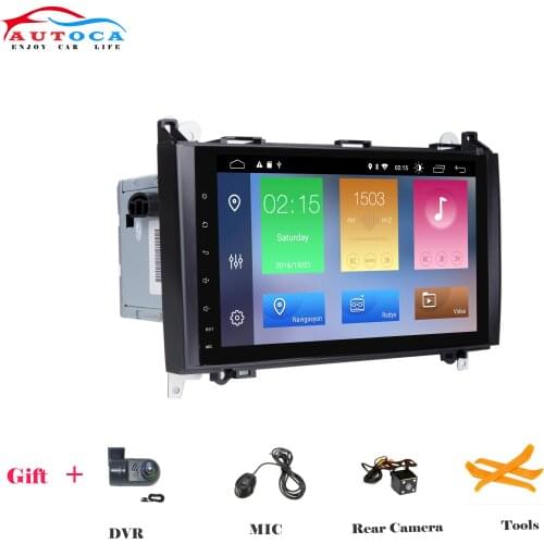 DSP IPS Car Multimedia Player GPS Android 10 2 Din DVD Automotivo For Mercedes/Benz/Sprinter/Viano/Vito/B-class/B200/B180 Radio