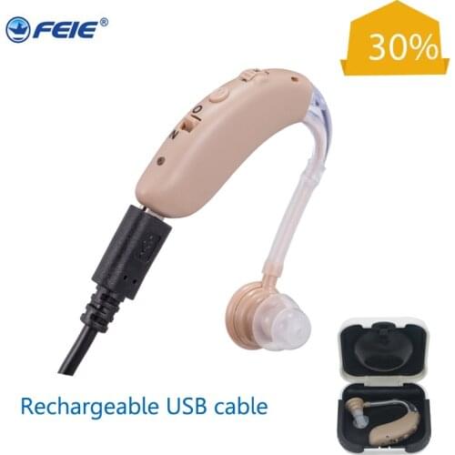 Wireless hearing aid rechargeable for the elderly earphone sound amplifier authentic elderly deaf S-25 Free Shipping