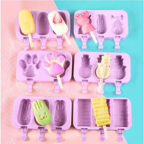 Ice Cream Molds Home Made Silica Gel Abrasives For Ice Cream Popsicles