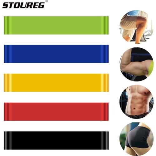 Elastic Resistance Bands Workout Rubber Loop For Fitness Gym Strength Training Elastic Bands Fitness Equipment Expander