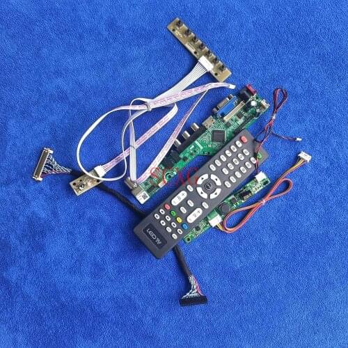 KIT LCD/LED Signal Analog 1440*900 For M190PW01/M190PTN01.0 HDMI-compatible USB AV VGA 30 Pin LVDS Screen drive controller board