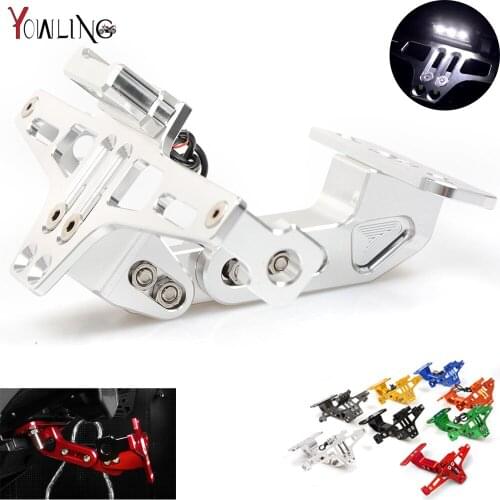 Motorcycle License Plate Bracket Licence Plate Holder For HONDA MSX125 CBR 600 F2 F3 F4 F4I 1991-2007 CB600 Hornet 1998-2016