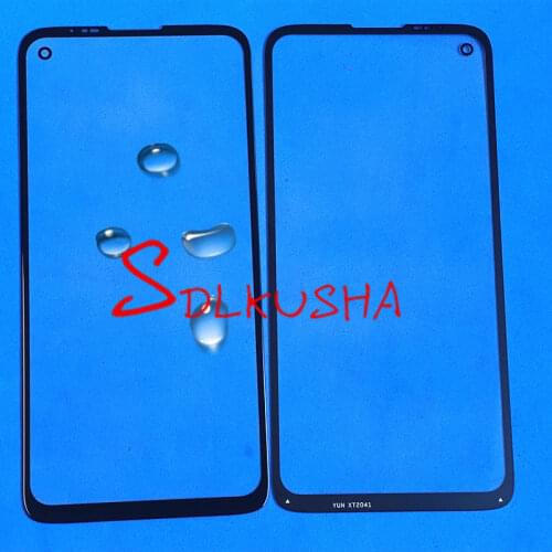 Front Outer Screen Glass Lens Replacement Touch Screen LCD Cover For Motorola Moto G8 Power XT2041 G8Power