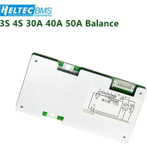3S 4S 14.4V lithium battery protection board 12v inverter 30A 40A 50A same port with balanced lithium iron phosphate protection