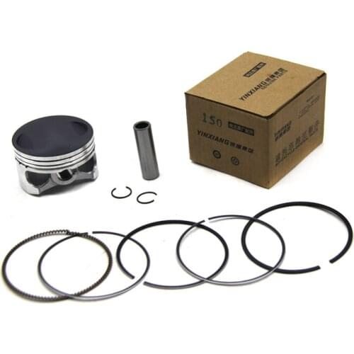 60mm piston assy kit for yinxiang 150 160 yx 150cc 160cc horizontal motor dirt pit bike monkey atv quad parts