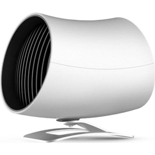 Portable Cooling Fan USB Plug in Noiseless Double Turbo Blade Cooling Fan Desktop Cooler