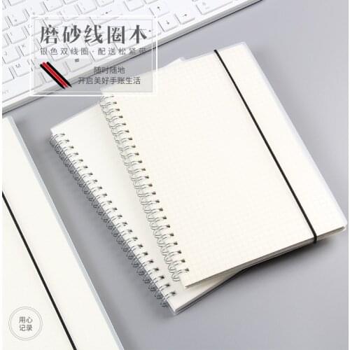 Agenda A5 A6 B5 Planner Organizer Spiral Diary Notebook Journal Coil Grid Dotted Blank Line Sketch Note Book Office Stationery
