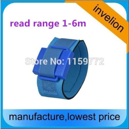 Epc gen2 RFID Wristband 860-960mhz 1-6m long range Disposable Waterproof UHF RFID Wristband for sport tracking timing solution