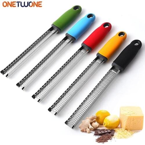 Lemon Zester Cheese Grater Cheese Lemon Tool,Zester For Ginger, Garlic kitchen accessories Dishwasher Safe