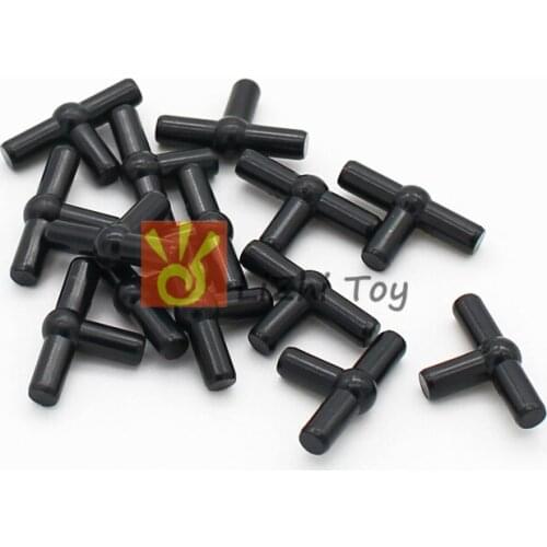 MOC Compatible High-tech Parts Pneumatic T Piece Second Version T Bar with Ball in Center 4697b Building Blocks Bricks Toys Set