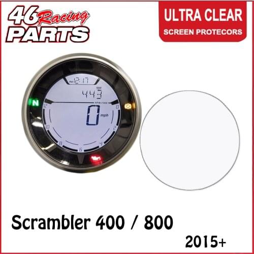 Motorcycle Cluster Scratch Cluster Screen Protection Film Protector For Ducati Scrambler 400 / 800 2015+ Accessories